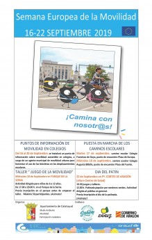 CARTEL SEMANA EUROPEA DE LA MOVILIDAD