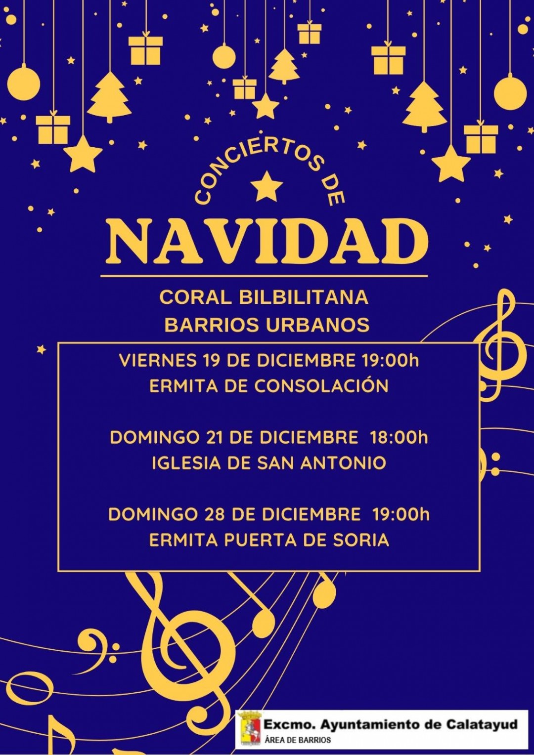 CONCIERTOS NAVIDAD BARRIO