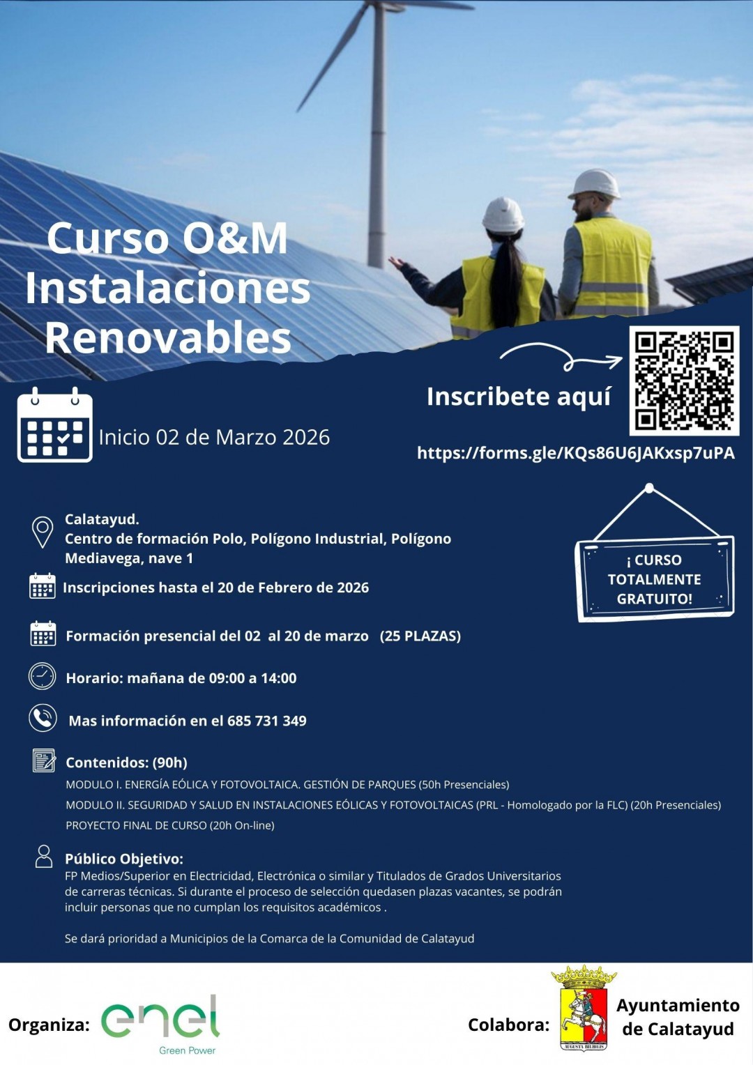 CURSO GRATUITO DE INSTALACIONES 