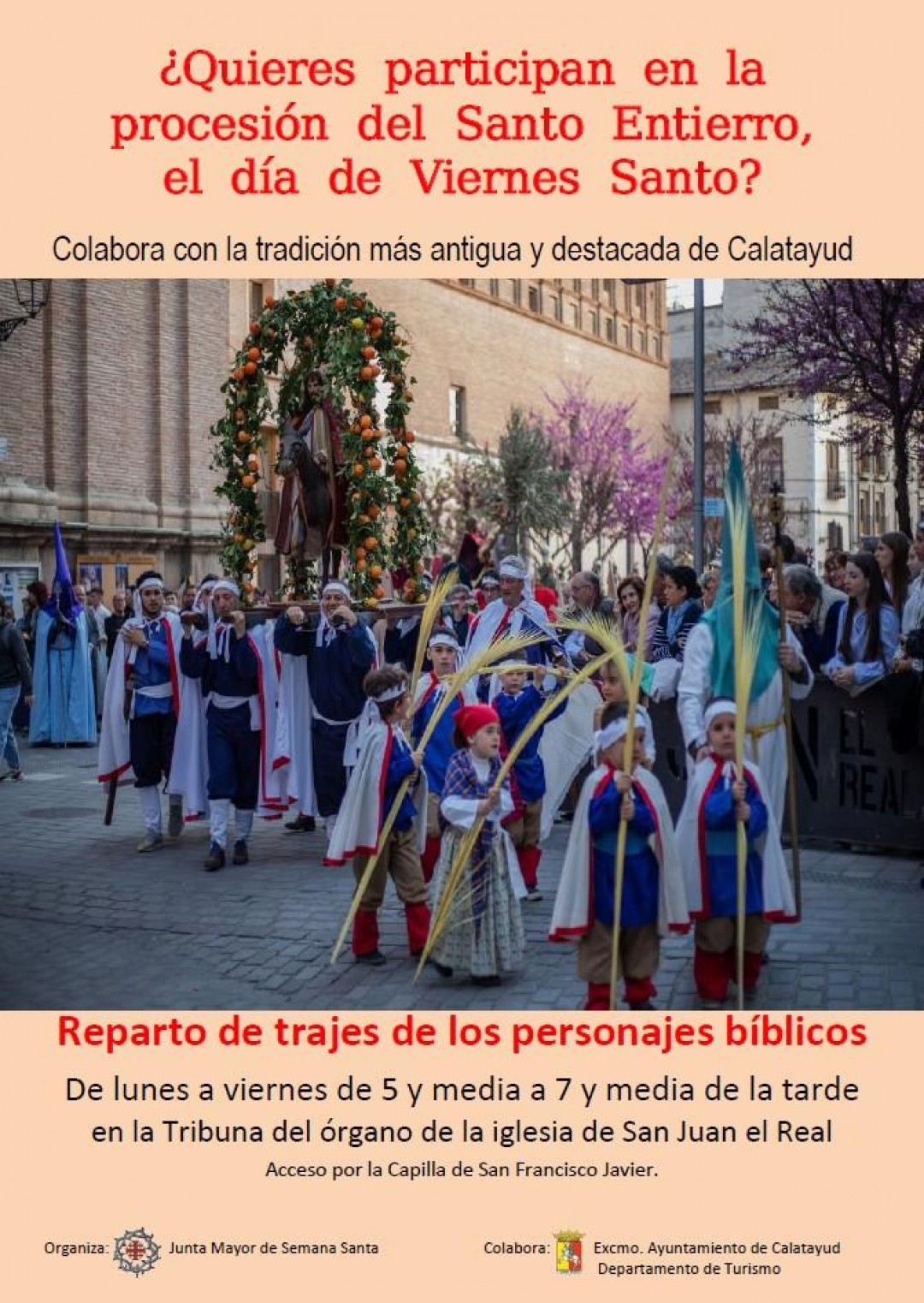 REPARTO DE TRAJES PARA LA GRAN PROCESIÓN DEL SAN