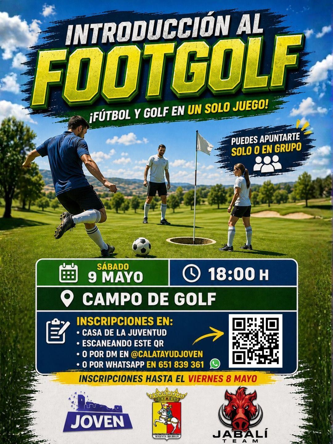 INTRODUCCIÓN AL FOOTGOLF PARA JÓVENES 9 DE MAYO