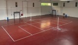 En marcha una nueva pista para la práctica de voleibol 