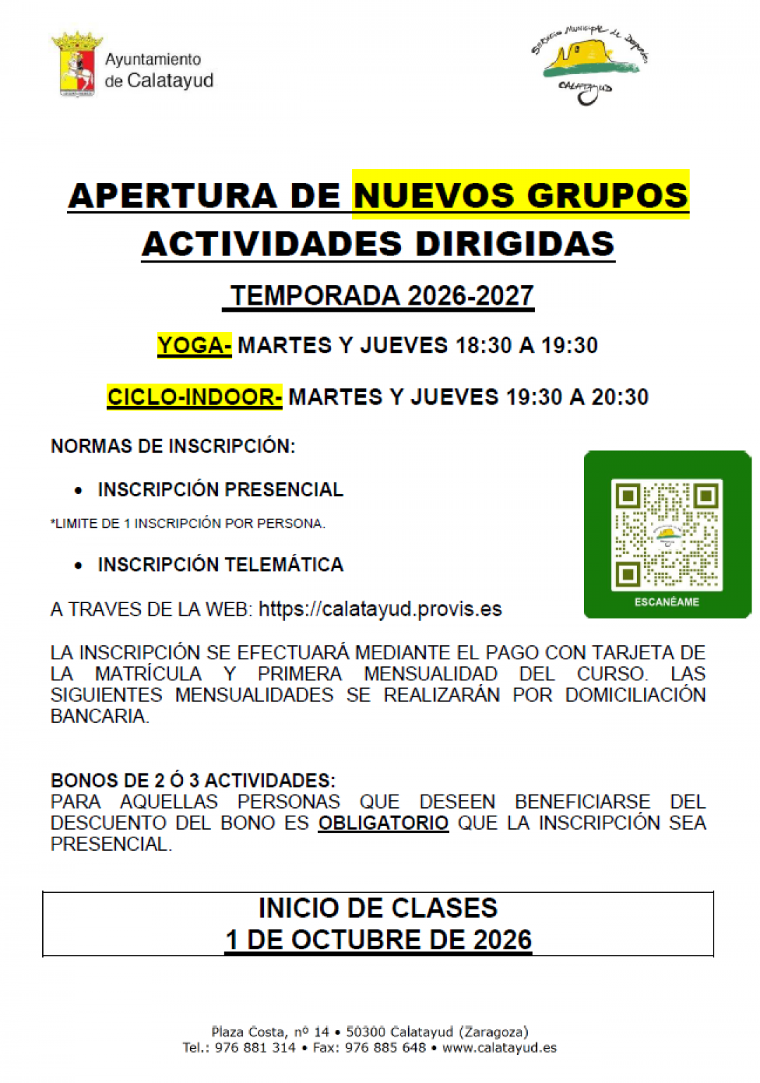 NUEVOS CURSOS 