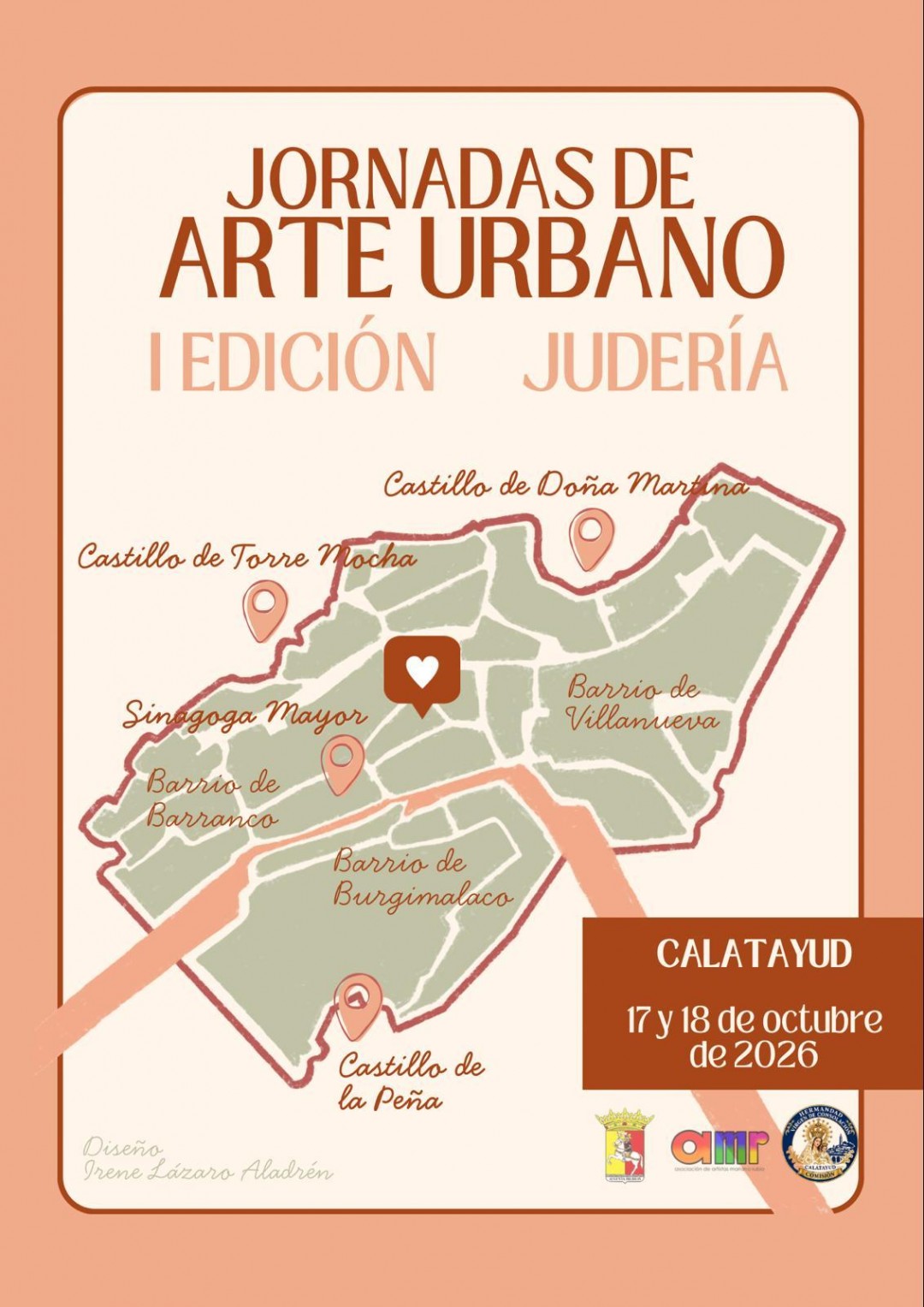 Calatayud estrena unas jornadas de arte mural urbano