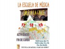La Escuela de Música “José de Nebra” sale a la calle para celebrar el final de curso 