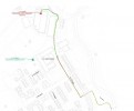 Precaución por obras al circular por la avenida Río Jalón