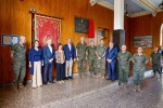 El Rey conoce la actividad de la Academia de Logística