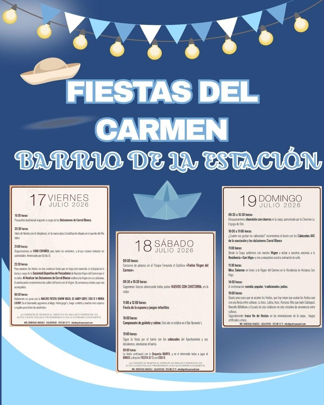 FIESTAS DEL CARMEN 