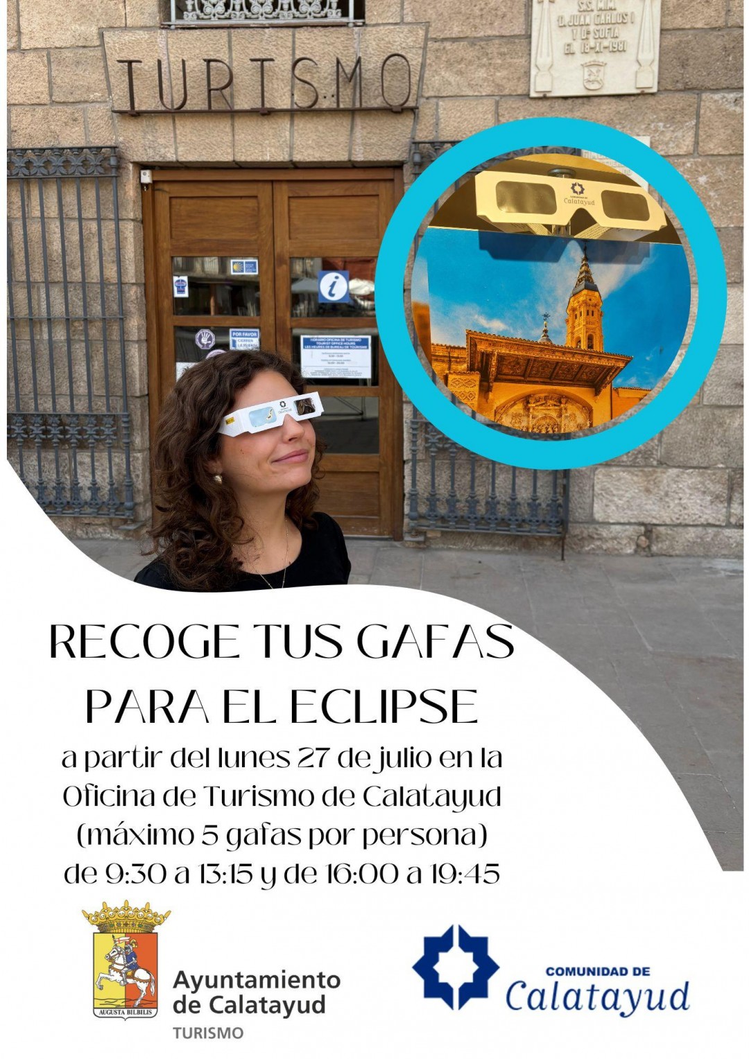 cartel gafas de eclpse