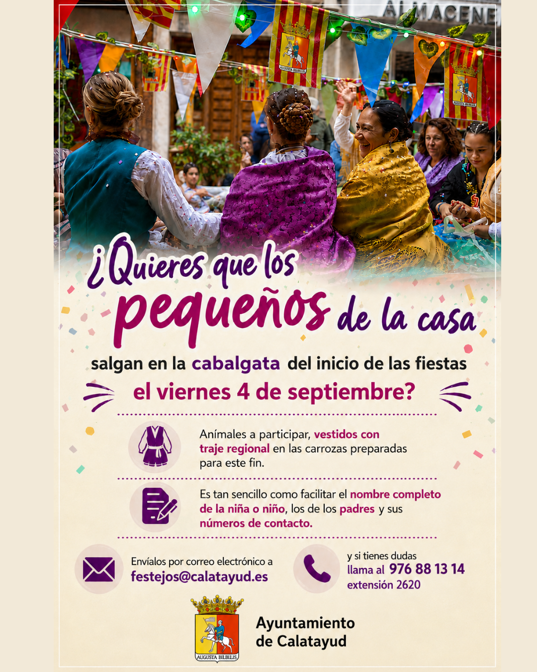 carroza niños