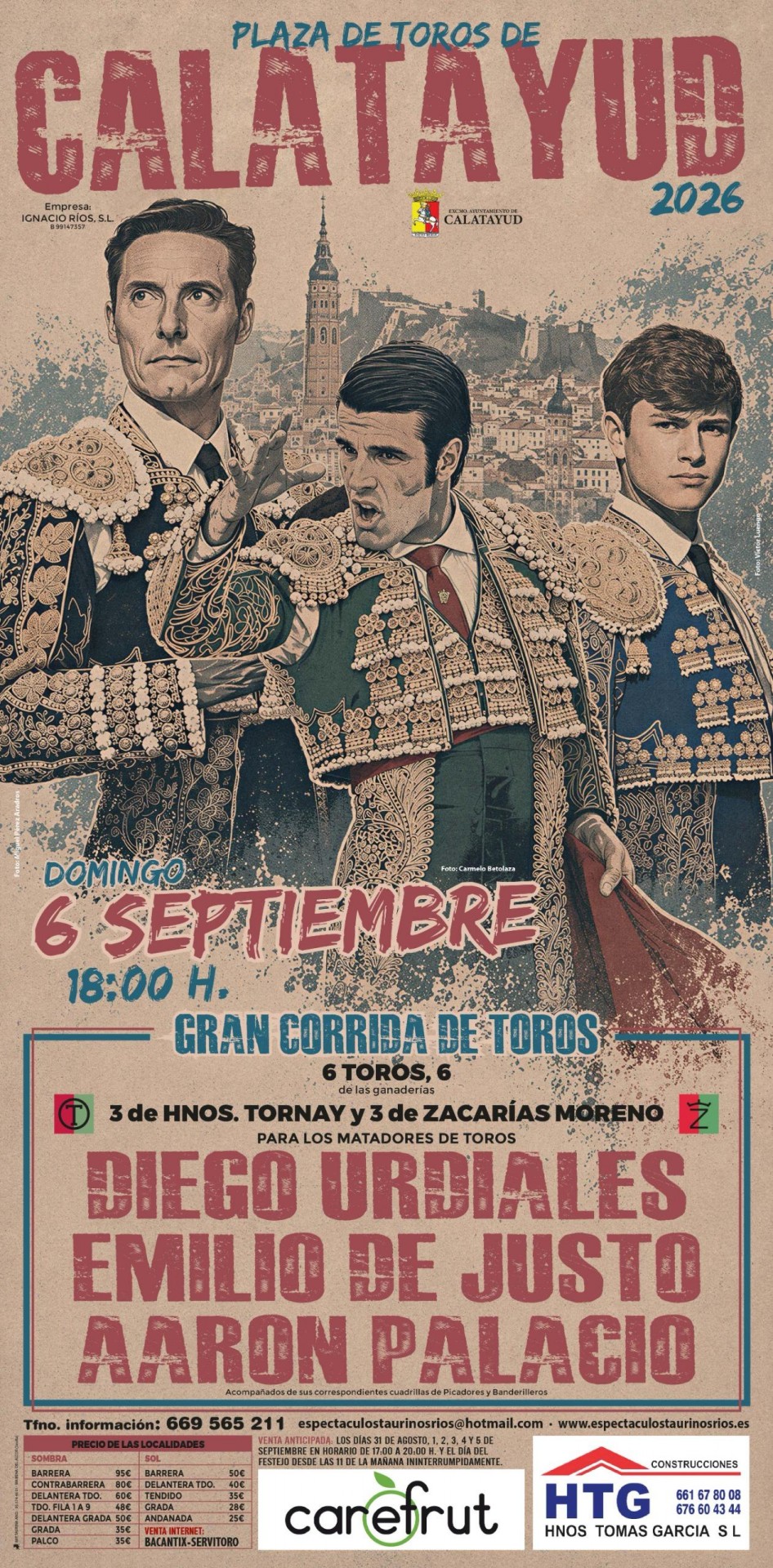 cartel toros 