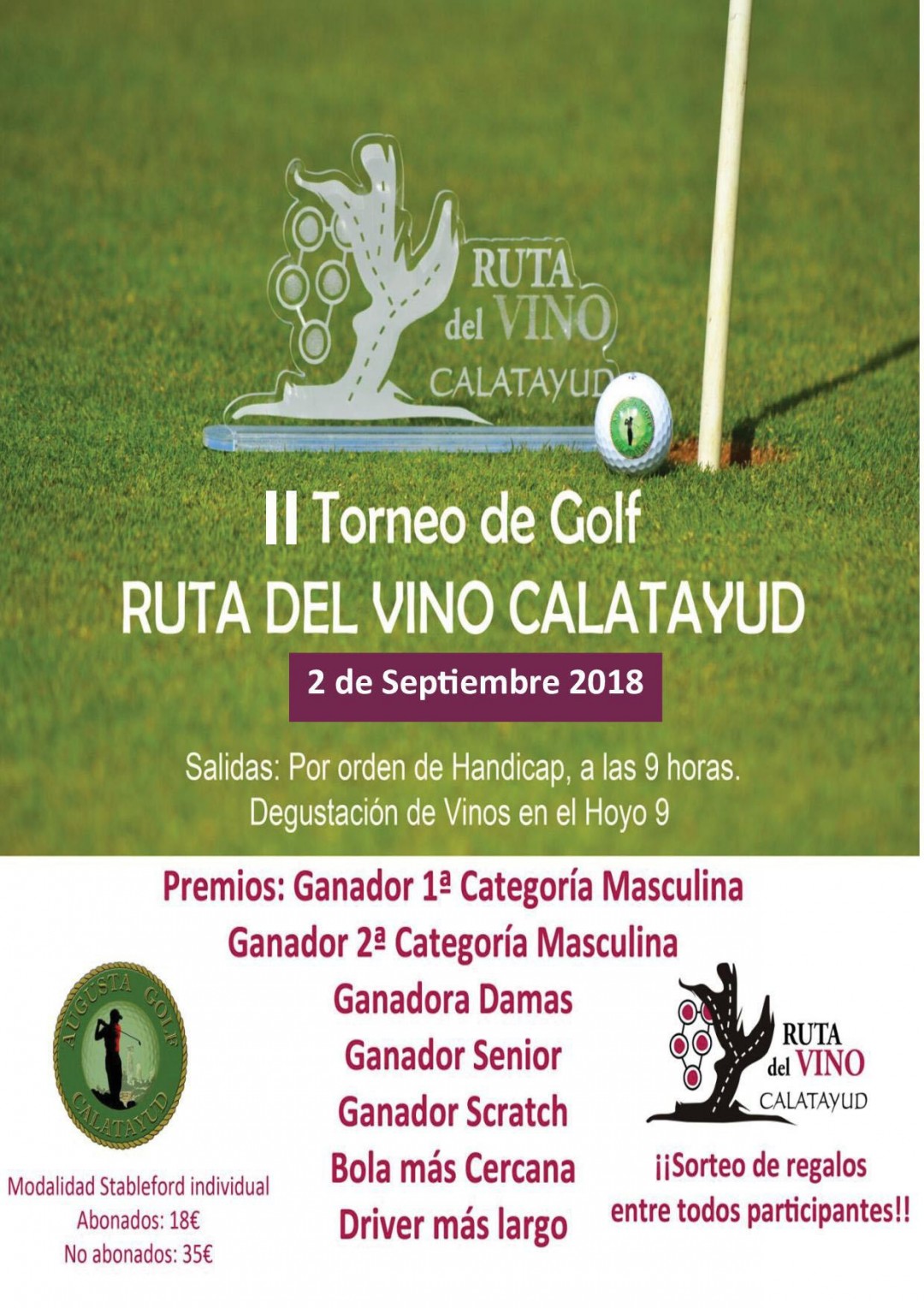 ii torneo augusta golf calatayud