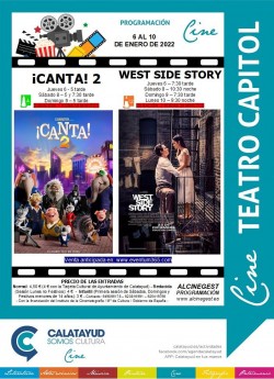 PROGRAMA CINE CAPITOL 6-10 ENERO 2022
