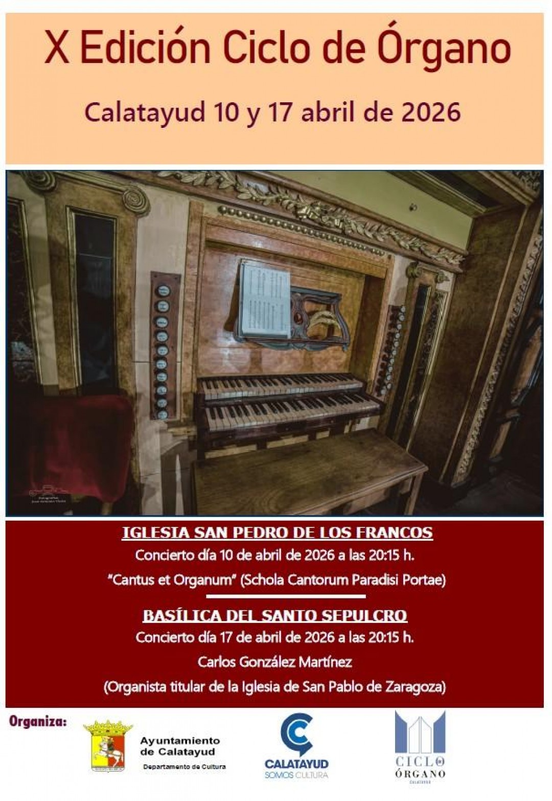 X EDICIÓN CICLO DE ÓRGANO