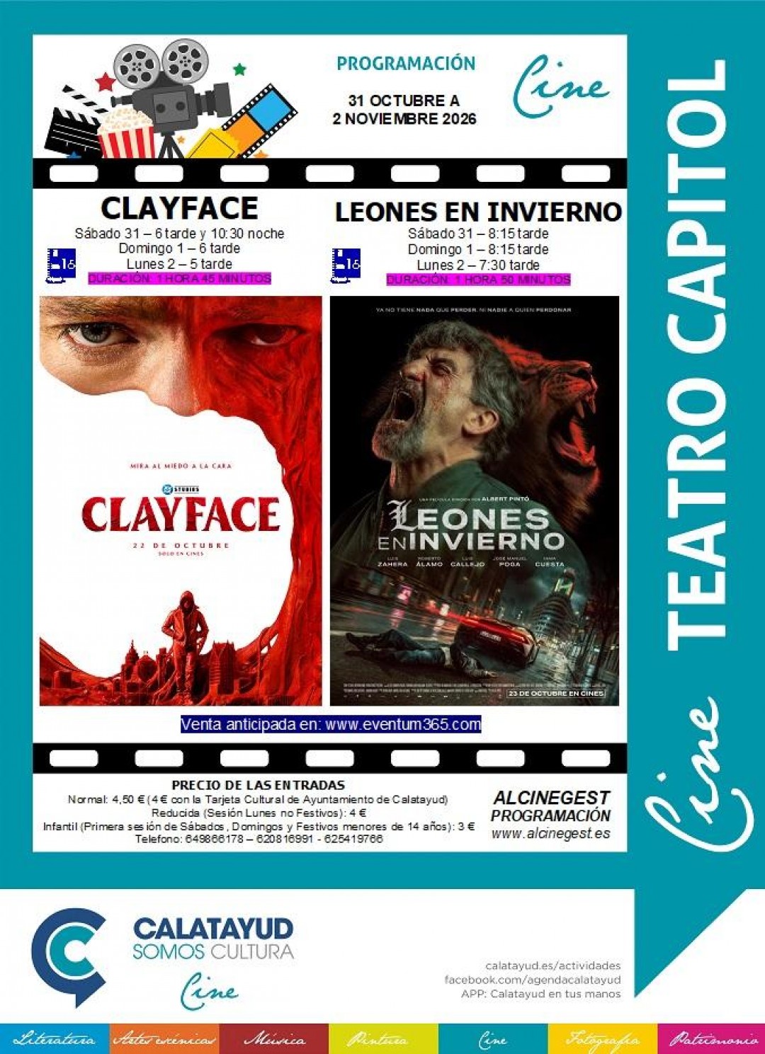 CINE CAPITOL CARTELERA 