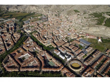 Fotografía aérea de Calatayud