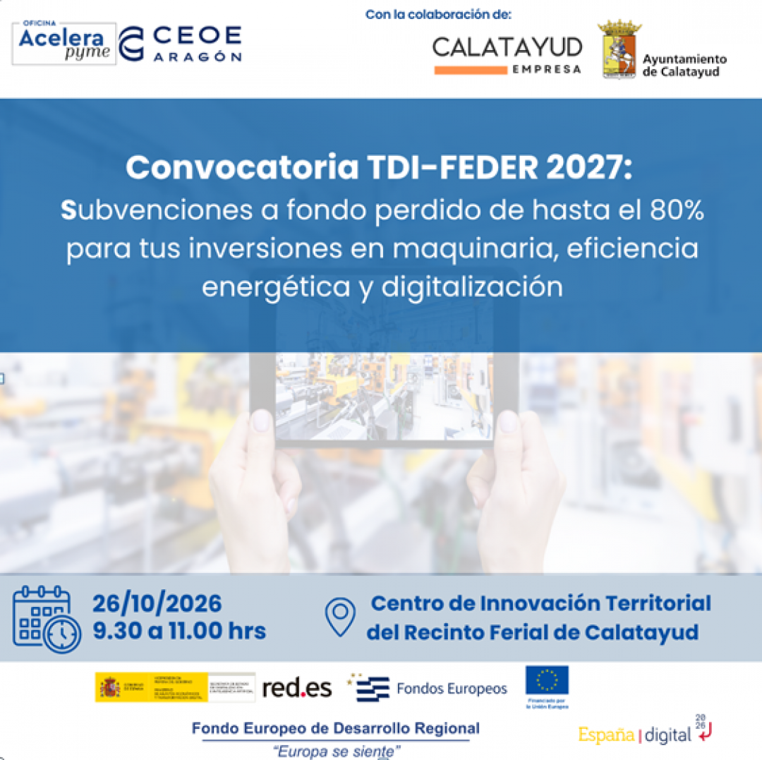 FEDER AYUDAS INFORMACIÓN
