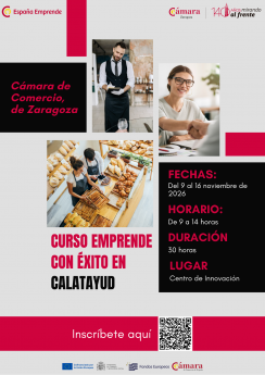 Calatayud lanza un nuevo curso para emprendedores con diversas temáticas de desarrollo empresarial