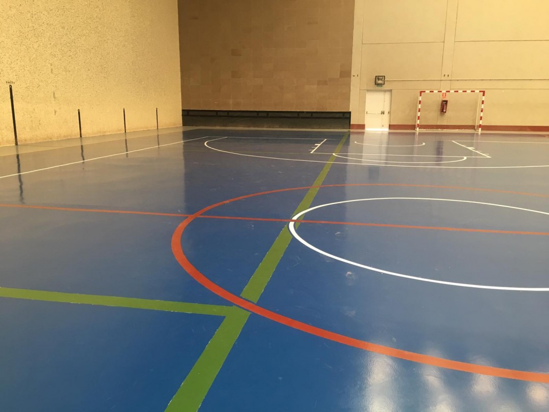 el pabellón multiusos de la ciudad deportiva ya está en funcionamiento