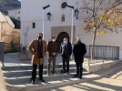 La plaza de la iglesia San Martín de Tous en Torres estrena diseño y mejora su accesibilidad