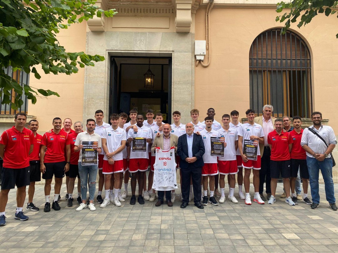 la selección española de baloncesto sub18 se concentra en calatayud para preparar el