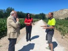 El Ayuntamiento renueva el pavimento del sendero verde de Callejillas
