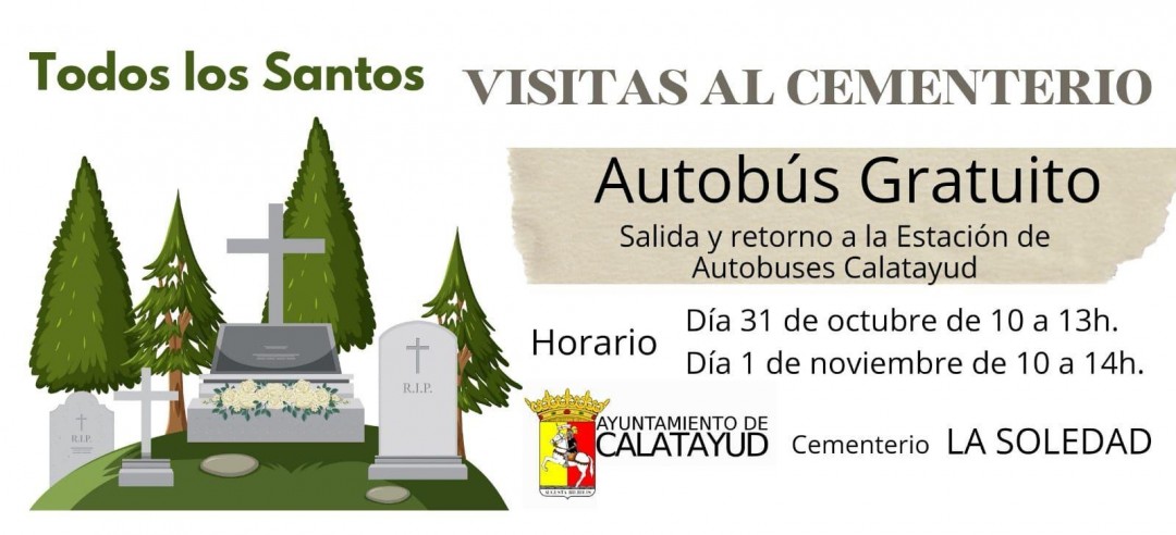 AUTOBUSES GRATUITOS CEMENTERIO