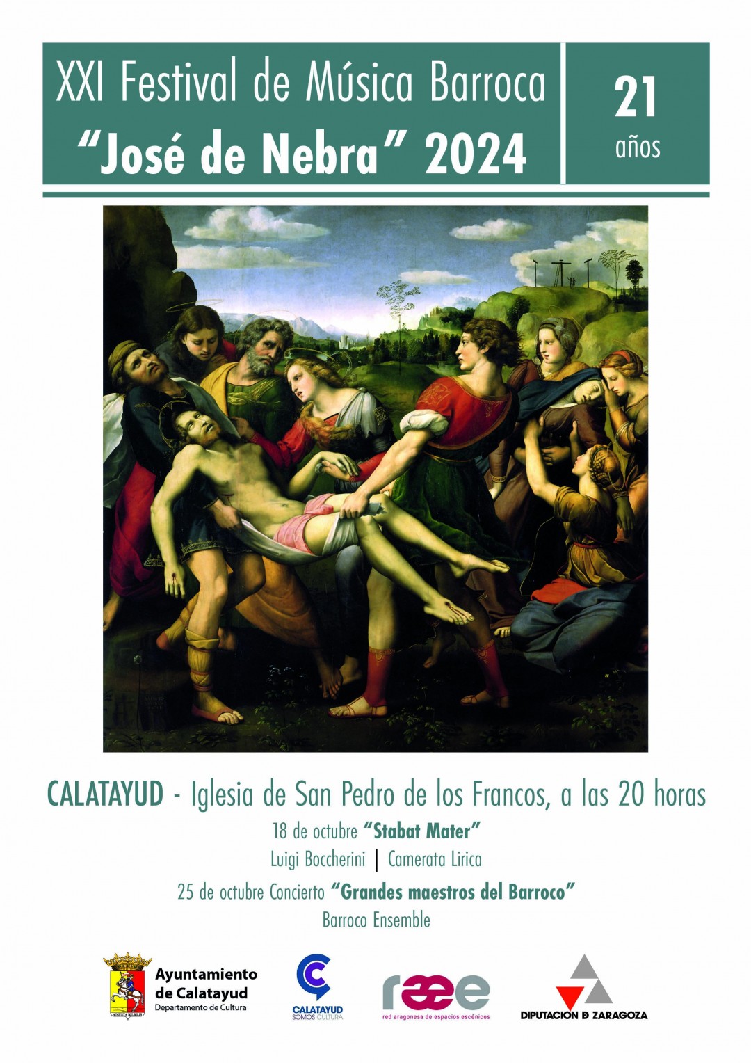 CARTEL JOSÉ DE NEBRA