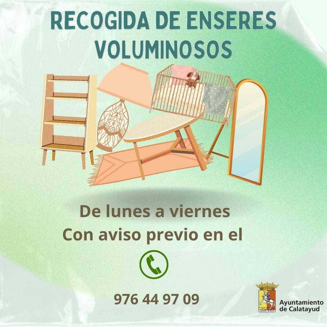 RECOGIDA ENSERES VOLUMINOSOS