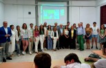 Bancalero visita a los 30 jóvenes investigadores que se reúnen en Calatayud 