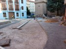 Las obras de la plazuela del Santo Sepulcro llegan a su ecuador 