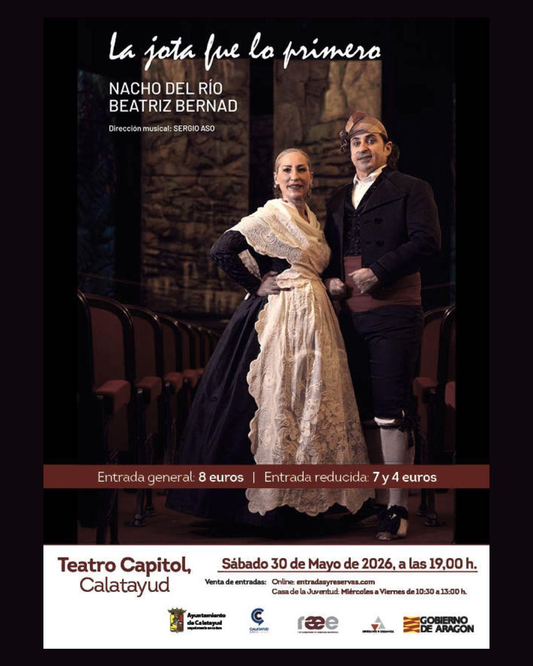 LA JOTA FUE LO PRIMERO , CON  NACHO DEL RIO Y BEATRIZ BERNAD