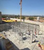 Se termina la estructura de la cimentación en las futuras Urgencias del Hospital Ernest LLuch